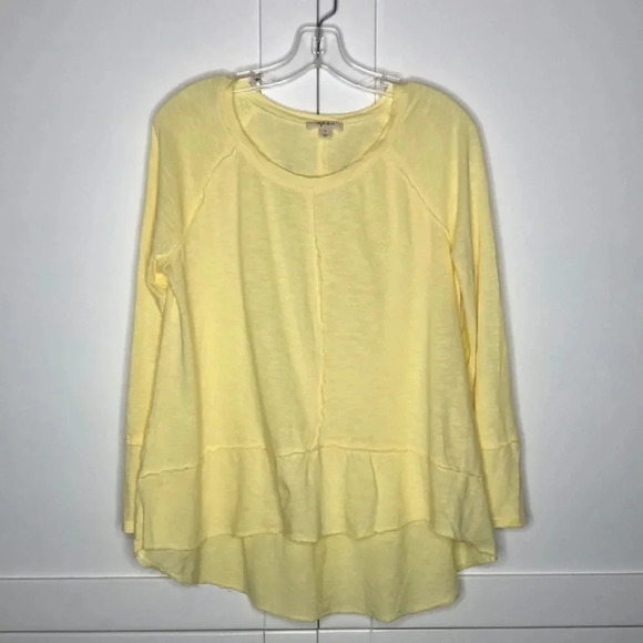 STYLE & Co. Raw Edge Top - Picture 1 of 6